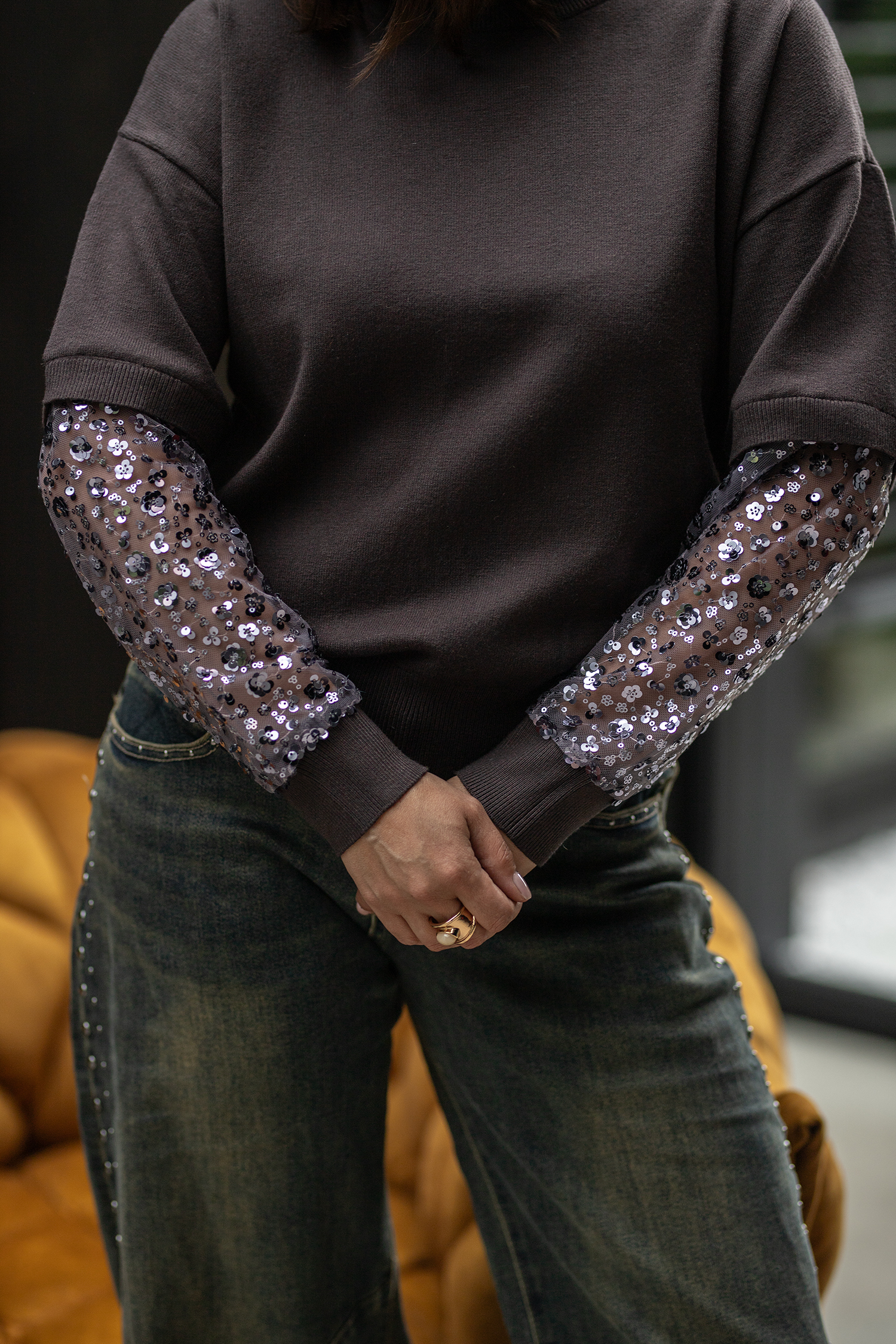 SWETER DAMSKI CEKNY 1800